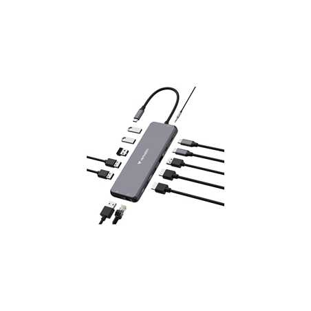 Verbatim (32153) USB-C Pro Multiport Hub 13 Port CMH-13