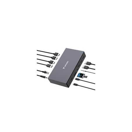 Verbatim (32172) USB-C PRO Docking Station 17 Port CDS-17