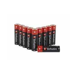 Verbatim (49875) AA Battery Alkaline 10 Pack