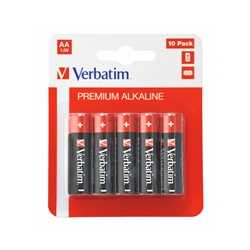 Verbatim (49875) AA Battery Alkaline 10 Pack
