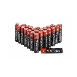 Verbatim(49505) AA Battery Alkaline 24 Pack (BOX)