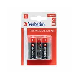 Verbatim (49922) C Battery Alkaline 2 Pack