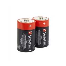 Verbatim (49923) D Battery Alkaline 2 Pack