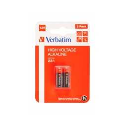 Verbatim (49940) 23A (MN21/A23) Battery Alkaline 12V 2 Pack
