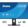 iiyama XB2497HSN-B1 24" IPS LCD USB-C Dock Display with 65W Charging, 4ms (1ms MPRT, Full HD 1920x1080, 350 cd/m2 Brightness, R