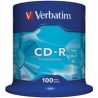 Verbatim (43411) CD-R 52X 700MB 100 Pack Spindle Datalife Plus
