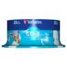 Verbatim (43439) CD-R Wide Inkjet Printable ID Branded 25 Pack Spindle AZO 700MB 52X