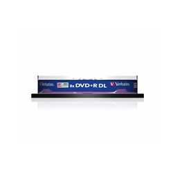 Verbatim (43666) DVD+R Double Layer 8.5GB 8X Matt Silver 10 Pack Spindle