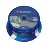 Verbatim (43811) BD-R SL Datalife 25GB 6X 25 Pack Spindle Wide Printable NO ID