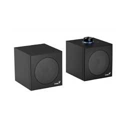 Genius SP-HF300U, 4W RMS, USB Audio Speakers, USB-A & USB-C, Compatible with Windows, macOS, and Chrome OS devices