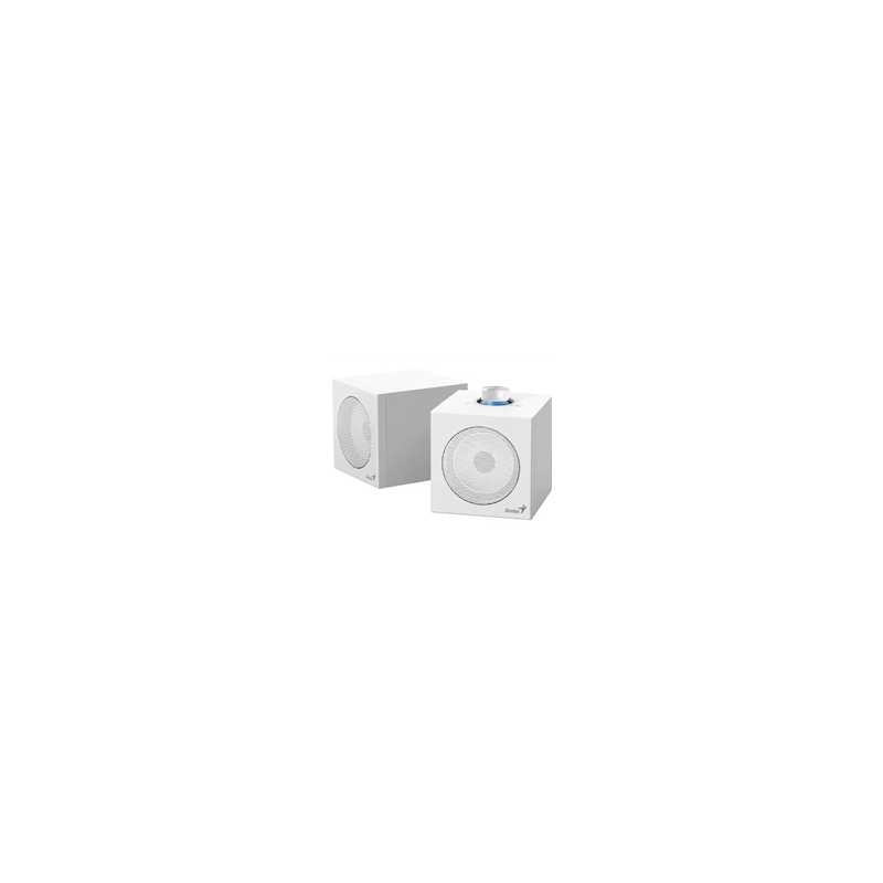 Genius SP-HF300U, 4W, USB Audio Speakers/ USB-A & USB-C - White