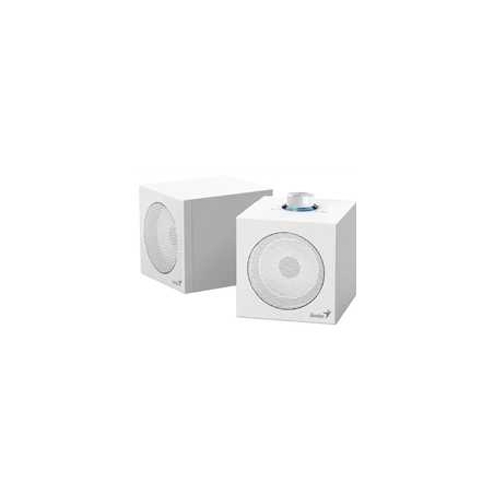 Genius SP-HF300U, 4W, USB Audio Speakers/ USB-A & USB-C - White