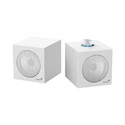 Genius SP-HF300U, 4W, USB Audio Speakers/ USB-A & USB-C - White