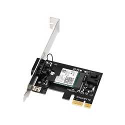 Gigabyte GC-WFAX210 Intel WiFi 6E AX210 2400Mbps Bluetooth 5.2 Wireless PCI-Express Card