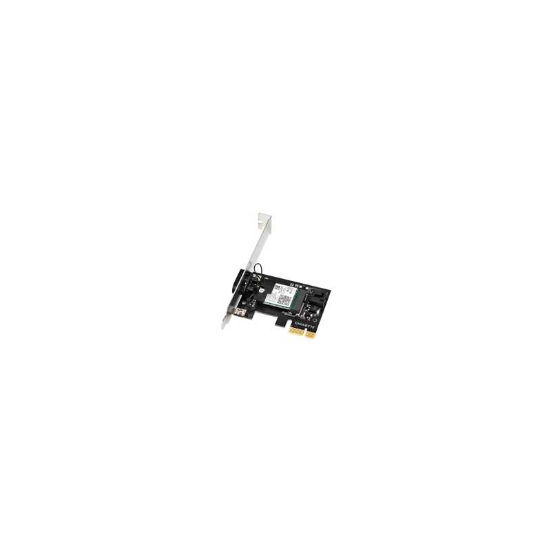 Gigabyte GC-WFAX210 Intel WiFi 6E AX210 2400Mbps Bluetooth 5.2 Wireless PCI-Express Card