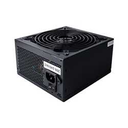 CiT 600W ATX Power Supply, 80+ Efficiency, 120mm Silent Fan, Active PFC, PCIe, SATA & Molex Connectors, Black PSU for Gaming & D