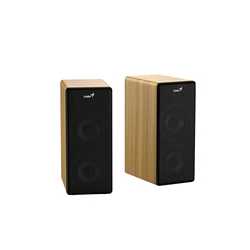 Genius SP-HF1220BT 45-Watt Bluetooth Wood Speakers, Bluetooth, 3.5mm