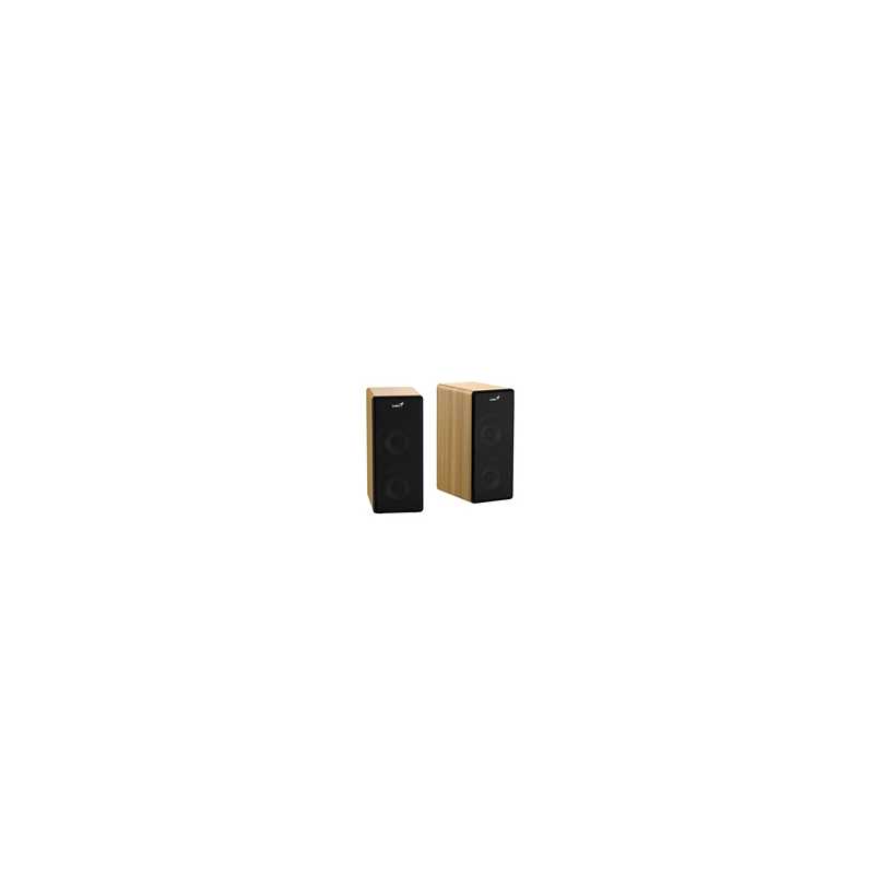 Genius SP-HF1220BT 45-Watt Bluetooth Wood Speakers, Bluetooth, 3.5mm
