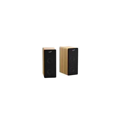 Genius SP-HF1220BT 45W RMS, Bluetooth 2-Way Wood Speakers, Bluetooth, 3.5mm