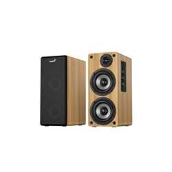 Genius SP-HF1220BT 45W RMS, Bluetooth 2-Way Wood Speakers, Bluetooth, 3.5mm