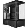 ANTEC Constellation C6 Air Mid-Tower Gaming PC Case - 2 x 120mm PWN Reverse fans, 1 x 140 PWN fan at rear, Curved Glass Desgin w
