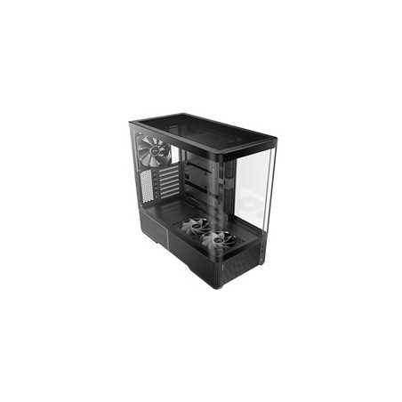 ANTEC Constellation C6 Air Mid-Tower Gaming PC Case - 2 x 120mm PWN Reverse fans, 1 x 140 PWN fan at rear, Curved Glass Desgin w