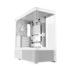 ANTEC Constellation C6 AirA Mid-Tower Gaming PC Case - 2 x 120mm PWN Reverse fans, 1 x 140 PWN fan at rear, Curved Glass Desgin 