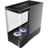 Antec Constellation C6 Curve ARGB Mid Tower Gaming PC Case, 3-Sided Curved Tempered Glass, 3 Pre-Installed ARGB PWM Fans, USB-C 