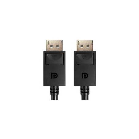 DisplayPort (M) to DisplayPort (M), DisplayPort 2.1, 1m, 8K60Hz Support, 2K240Hz (2560 x 1440) Support, UHBR10, 16k30Hz Support,