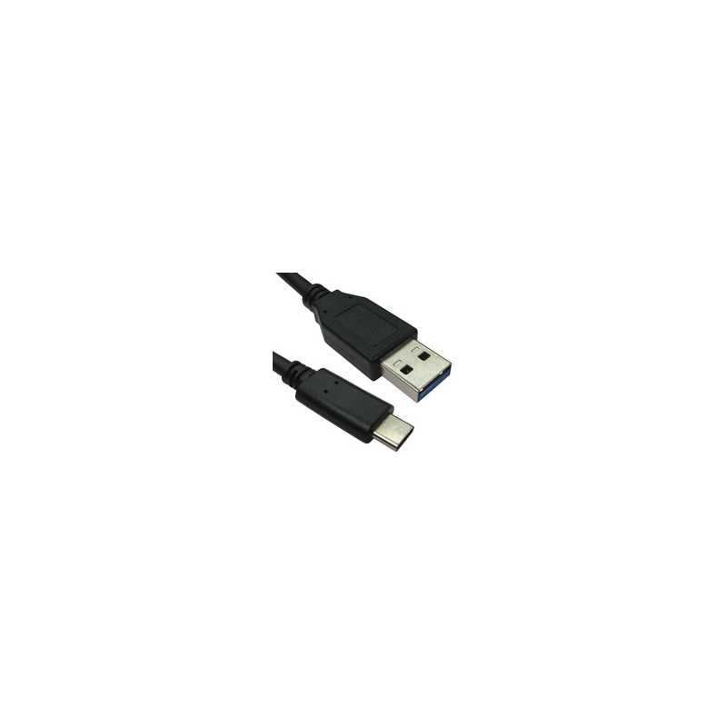 USB 3.1 Type C (M) to Type C (M) Cable 0.5m Black OEM Data Cable