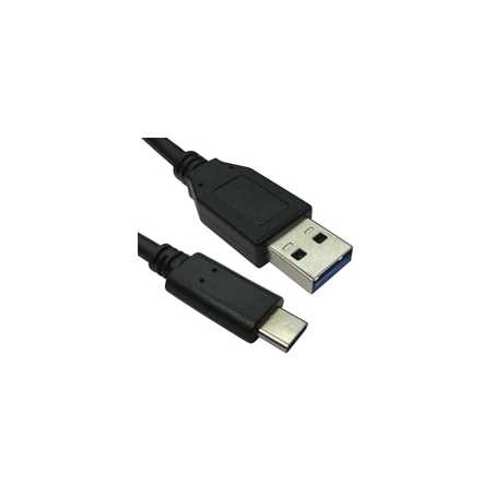 USB 3.1 Type C (M) to Type C (M) Cable 0.5m Black OEM Data Cable