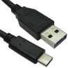 USB 3.1 Type C (M) to Type C (M) Cable 0.5m Black OEM Data Cable