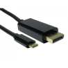 USB-C to DisplyPort 4K 60HZ 2 Meter Black Data Cable