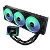 ASRock Challenger 360 Digital AIO Liquid CPU Cooler, 360mm Radiator, Triple 120mm PWM ARGB Fans, 3? Digital Display, Intel LGA17