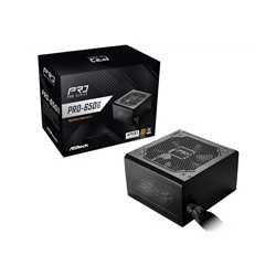 ASRock PRO-650G 650W ATX Power Supply Unit, 80 Plus Gold Certified, 120mm Silent Cooling Fan, High Efficiency PSU