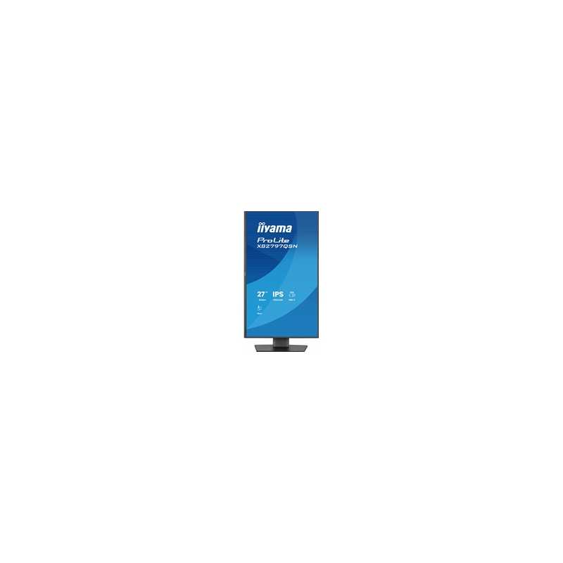 iiyama PROLITE XB2797HSN-B1 27 inch IPS Monitor, Full HD, 1ms, HDMI, DisplayPort, Freesync, 100Hz, Speakers, Black, Internal PSU