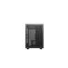 DeepCool CH260 Micro-ATX Mini Tower PC Gaming Case, Wood, Tempered Glass Side Panel USB Type-C High Airflow Supports ATX PSU & R