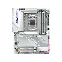 Gigabyte X870E AORUS ELITE WIFI7 ICE AMD AM5 Socket Motherboard, ATX, 4x DDR5 Slots, 4x M.2 Sockets, Fitted I/O Shield, 2.5GbE L