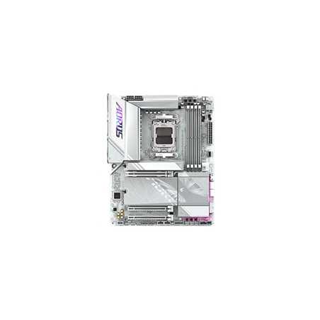 Gigabyte X870E AORUS ELITE WIFI7 ICE AMD AM5 Socket Motherboard, ATX, 4x DDR5 Slots, 4x M.2 Sockets, Fitted I/O Shield, 2.5GbE L
