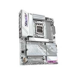 Gigabyte X870E AORUS ELITE WIFI7 ICE AMD AM5 Socket Motherboard, ATX, 4x DDR5 Slots, 4x M.2 Sockets, Fitted I/O Shield, 2.5GbE L