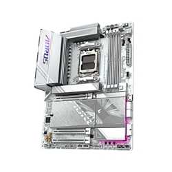 Gigabyte X870E AORUS ELITE WIFI7 ICE AMD AM5 Socket Motherboard, ATX, 4x DDR5 Slots, 4x M.2 Sockets, Fitted I/O Shield, 2.5GbE L