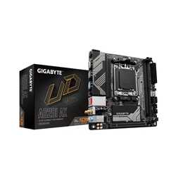 Gigabyte A620I AX (rev. 1.0) AMD AM5 Socket Motherboard, Mini-ITX, 2x DDR5 Slots, 1x M.2 Socket, 2.5GbE LAN, Wi-Fi 6E, 1 x Displ
