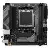Gigabyte A620I AX (rev. 1.0) AMD AM5 Socket Motherboard, Mini-ITX, 2x DDR5 Slots, 1x M.2 Socket, 2.5GbE LAN, Wi-Fi 6E, 1 x Displ