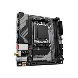 Gigabyte A620I AX (rev. 1.0) AMD AM5 Socket Motherboard, Mini-ITX, 2x DDR5 Slots, 1x M.2 Socket, 2.5GbE LAN, Wi-Fi 6E, 1 x Displ