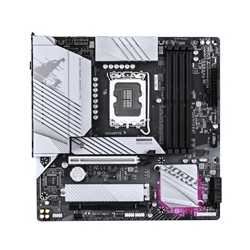 Gigabyte B760M AORUS ELITE WIFI6E GEN5 Intel 1700 Socket Motherboard, Micro-ATX, 4x DDR5 Slots, 2x M.2 Socket, 2.5GbE LAN, Wi-Fi