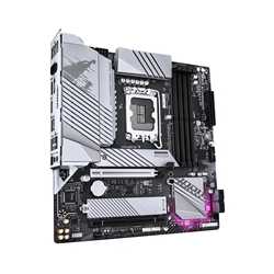 Gigabyte B760M AORUS ELITE WIFI6E GEN5 Intel 1700 Socket Motherboard, Micro-ATX, 4x DDR5 Slots, 2x M.2 Socket, 2.5GbE LAN, Wi-Fi