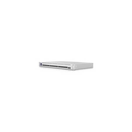 Ubiquiti USW-EnterpriseXG-24-UK UniFi High Capacity Network Switch with 24 x 10GbE ports and 2 x 25Gb SFP28 uplink ports