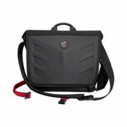 Asus ROG Ranger Messenger 15.6" Laptop Carry Case, 1260D Gucci Polyester, Water/Scratch Resistant, Black 