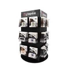 Kingston Technology Countertop Display Stand, 115 Unit Capacity