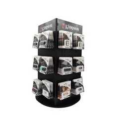 Kingston Technology Countertop Display Stand, 115 Unit Capacity